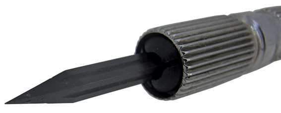 Triangular, Fluted - Black Blade - Dynagem 