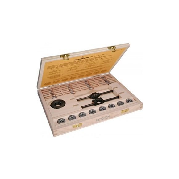 Bergeon Swiss Tap & Die Set