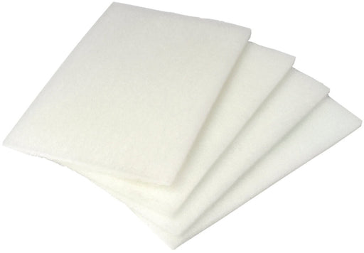 Non Scratch Hand Pad, White - Dynagem 