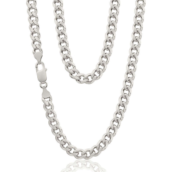 Sterling Silver 150 Diamond Cut Curb Chain