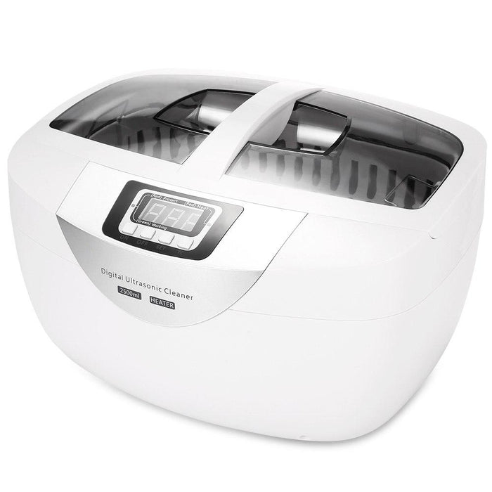 2.5L Large Tank Ultrasonic Cleaner Professional Jewelry Watches Washing Equipment With Auto-Off Protection - Dynagem 