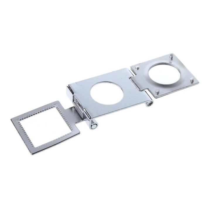 15X Stainless Steel Folding Magnifier Magnifying Glass Loupe - Dynagem 