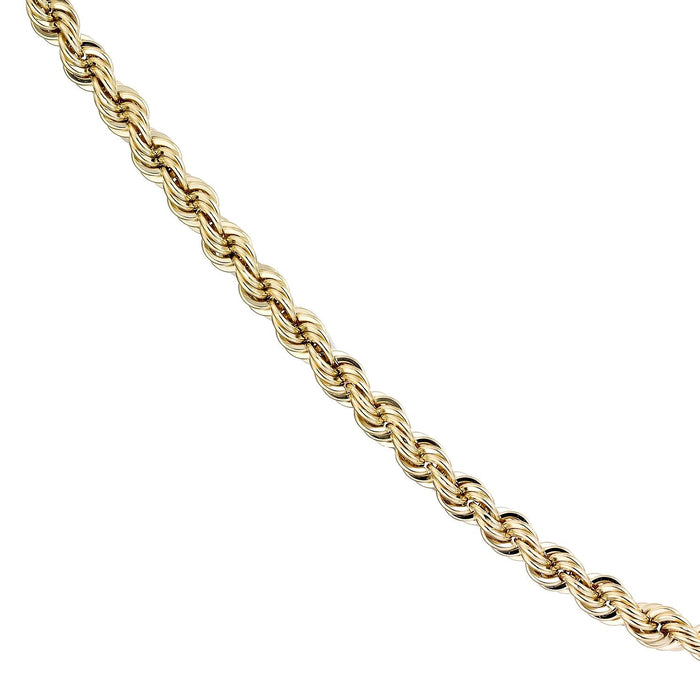 9ct Yellow Gold 90 Rope Chain