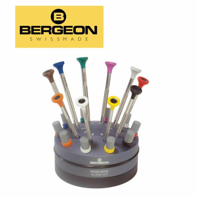 Bergeon 30081.S10 10 Piece Ø90mm Revolving Stand - Dynagem 