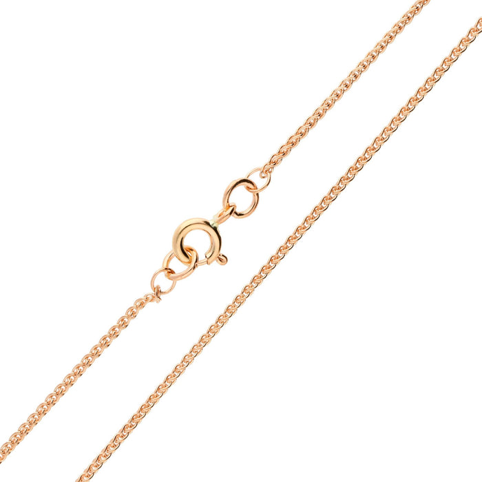 Spiga-Kette aus 9 Karat Roségold